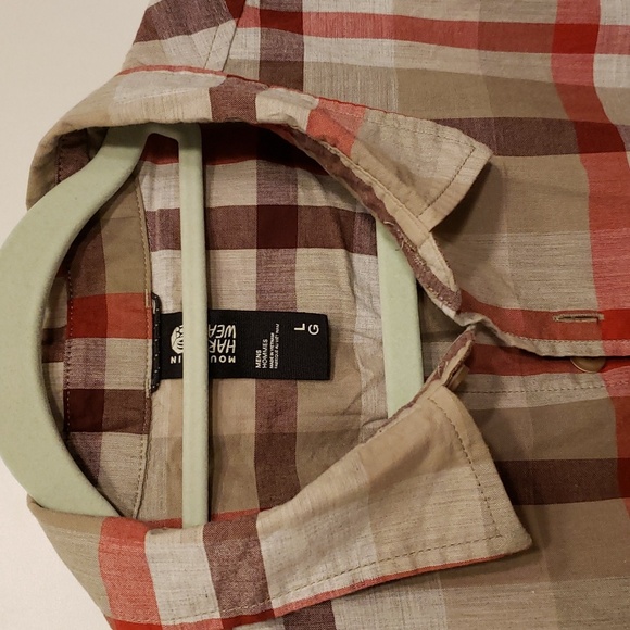 Mountain Hardwear Short Sleeve Button Up Men's L - Picture 3 of 6